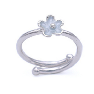 Tiny Daisy Adjustable Ring