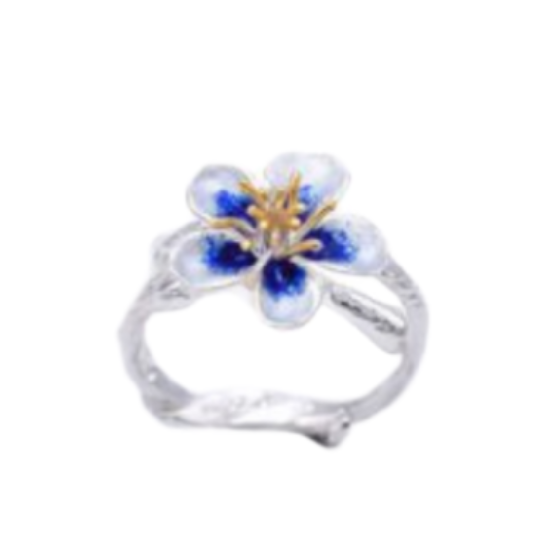 Plum Flower Adjustable Ring