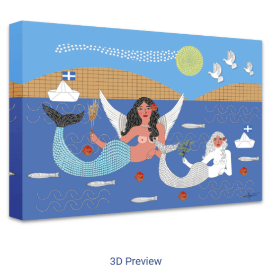 Mermaids - Wall Art Decor