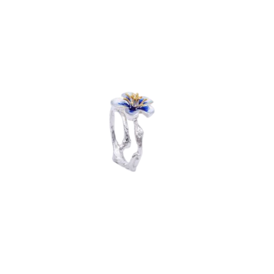 Plum Flower Adjustable Ring