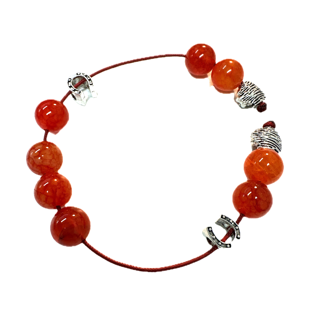 Orange Worry Beads