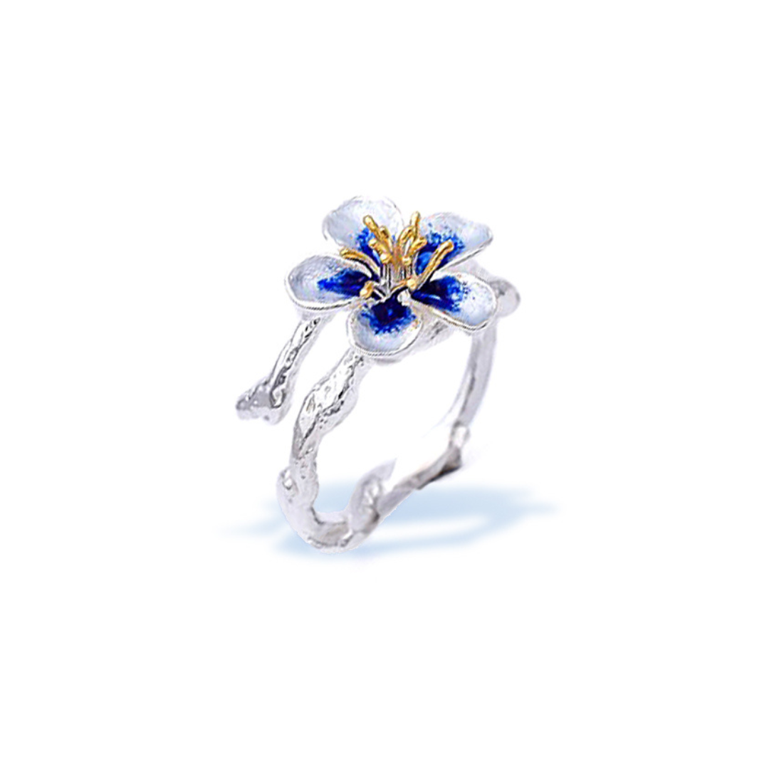 Plum Flower Adjustable Ring