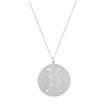 Waives Coin Necklace