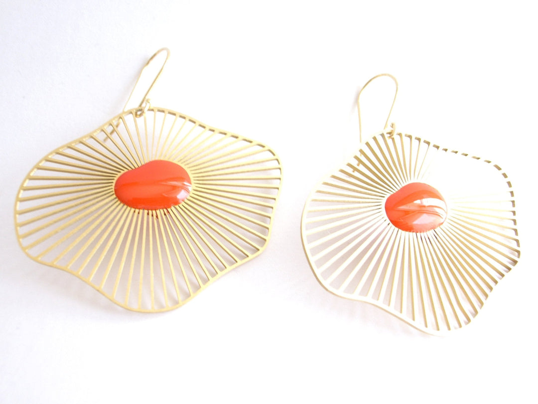 Sunkissed Earrings Orange