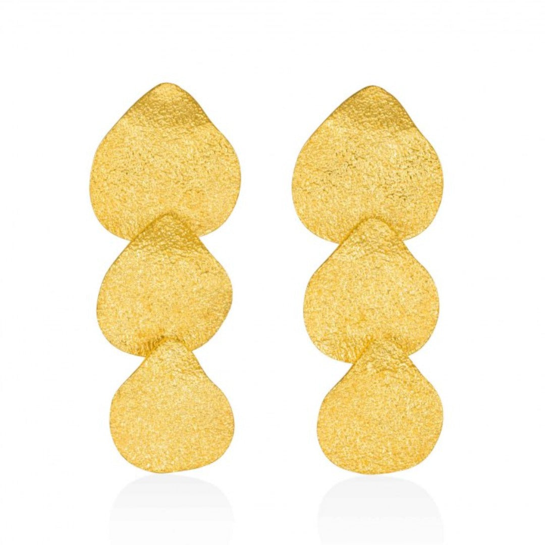 Desert Allure Earrings Medium 24K