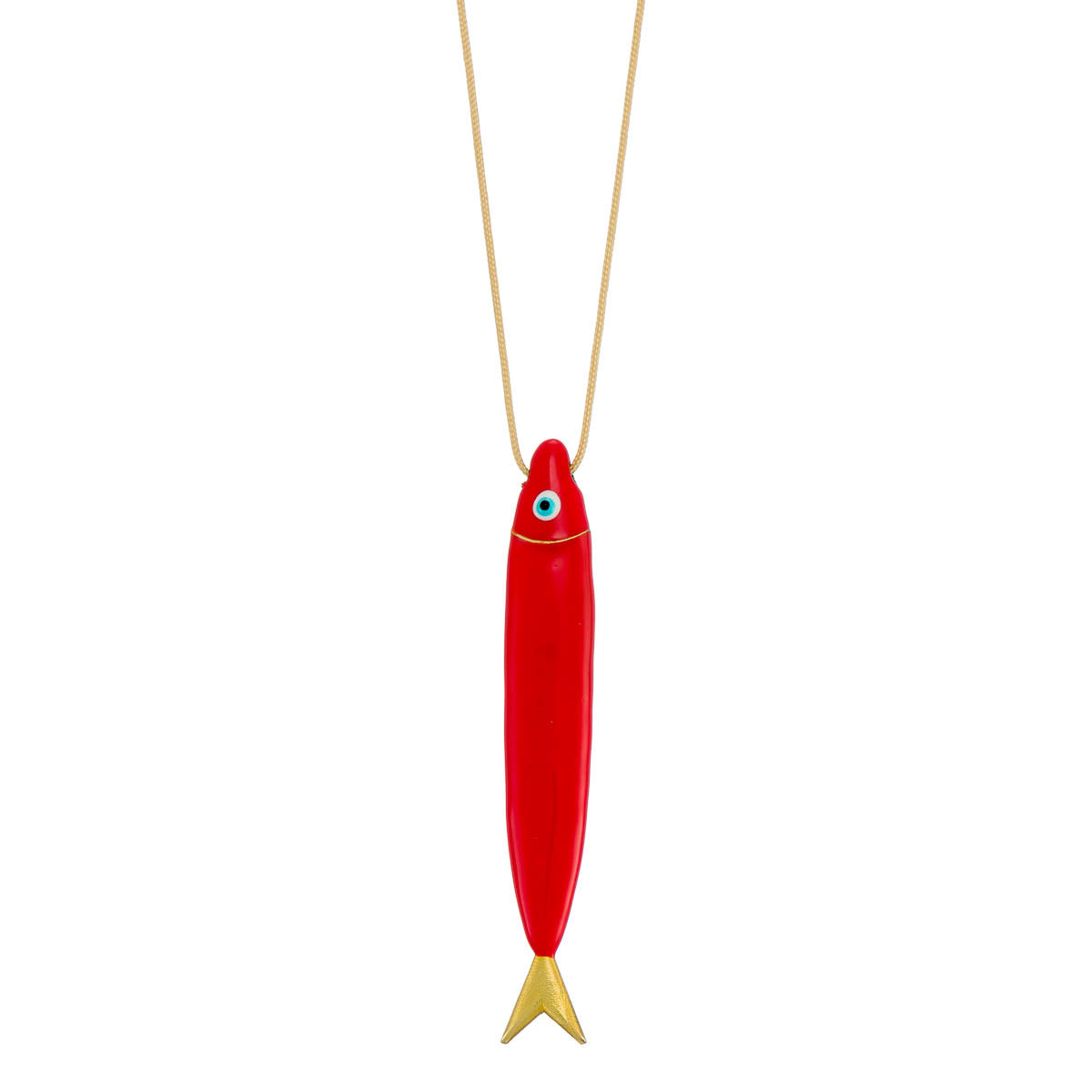 Big Red Sardine Pendant