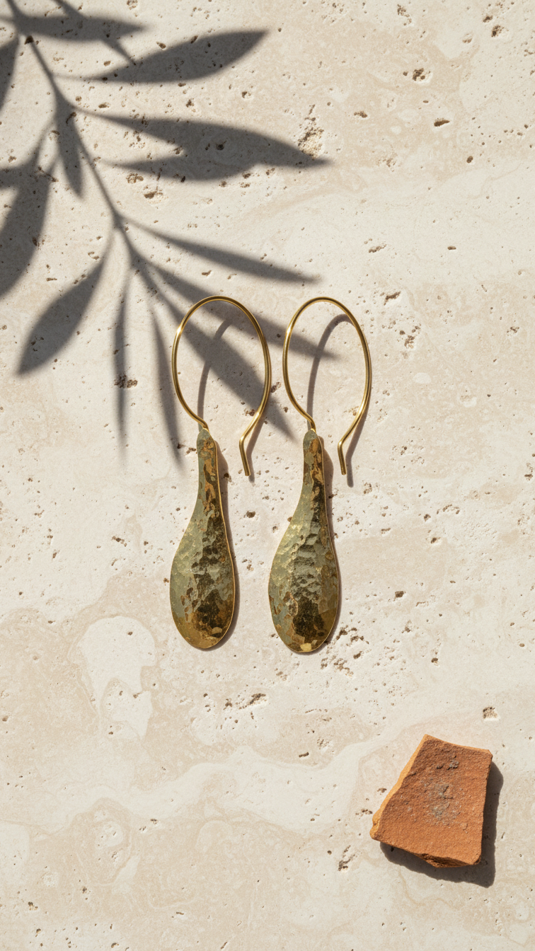 Golden 18k Plated Earrings
