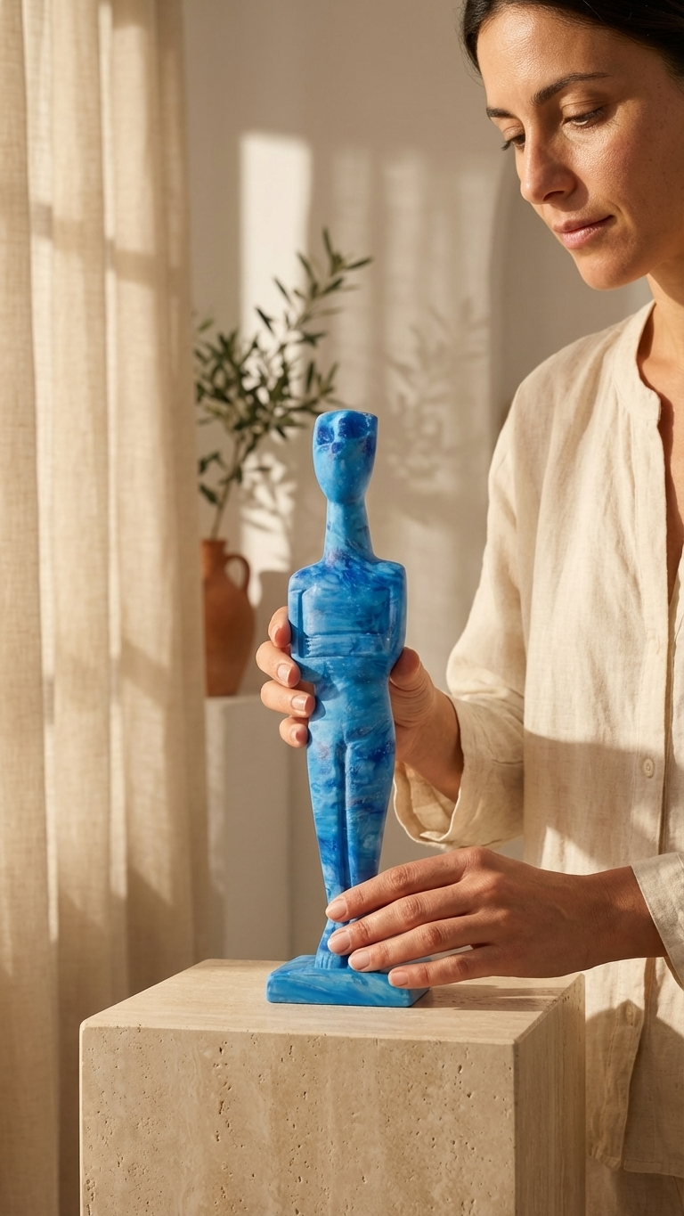 Cycladic Figurine Statue - PREORDER