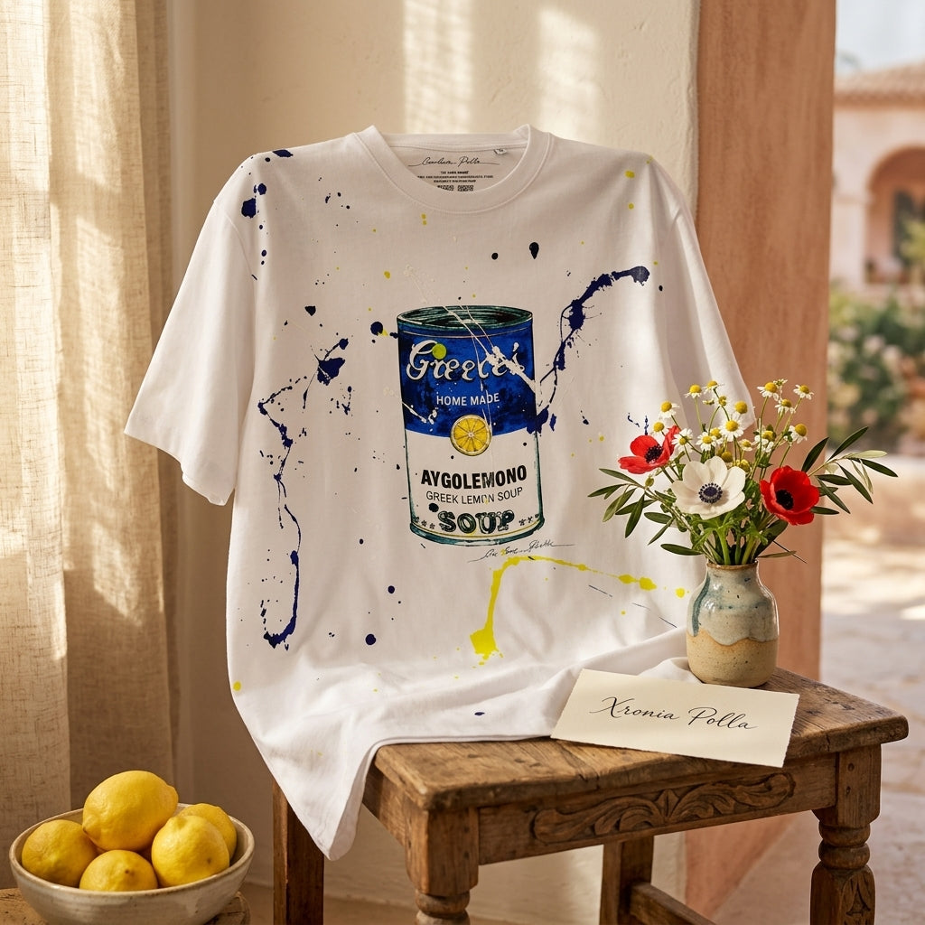 AYGOLEMONO T-Shirt – One of One Wearable Art