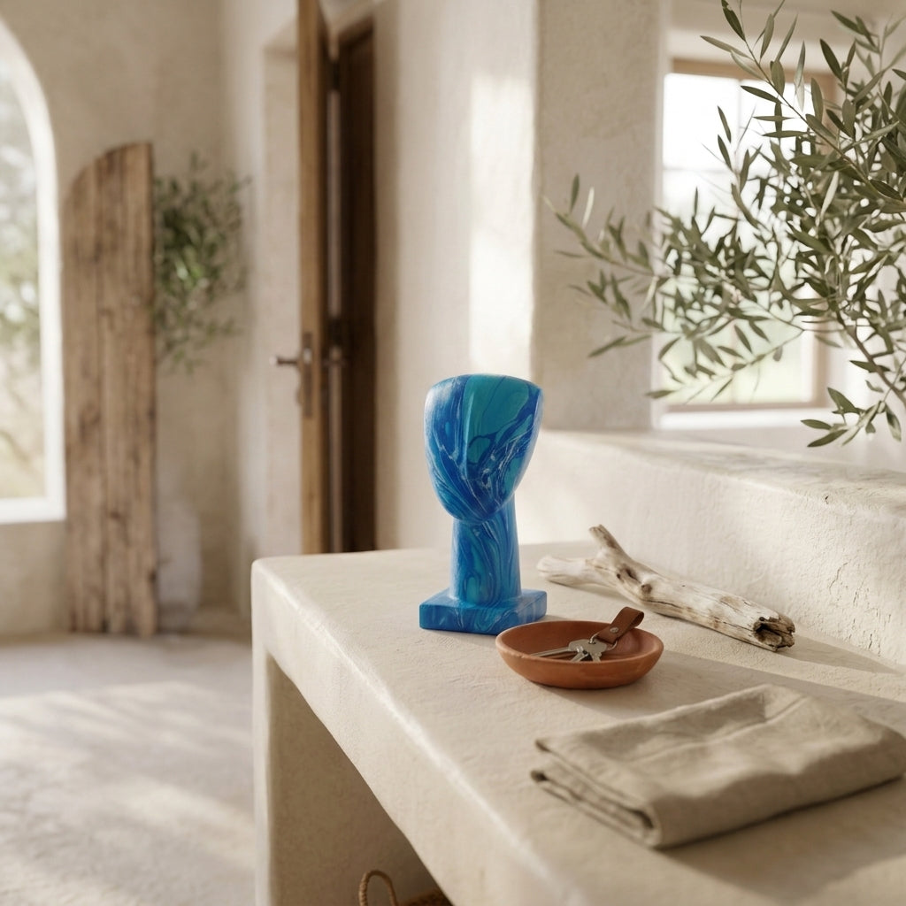 Cycladic Head Statue