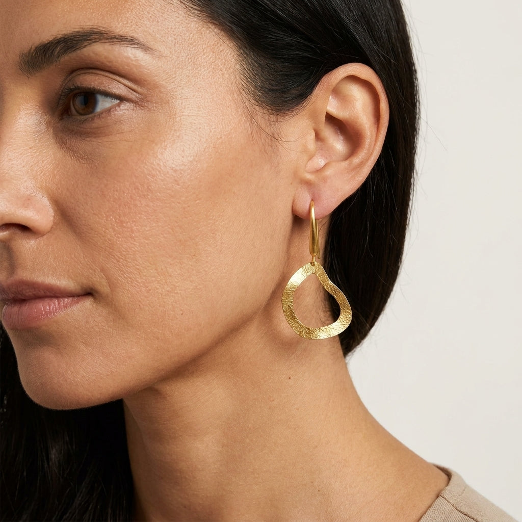 Desert Allure Earrings 24K