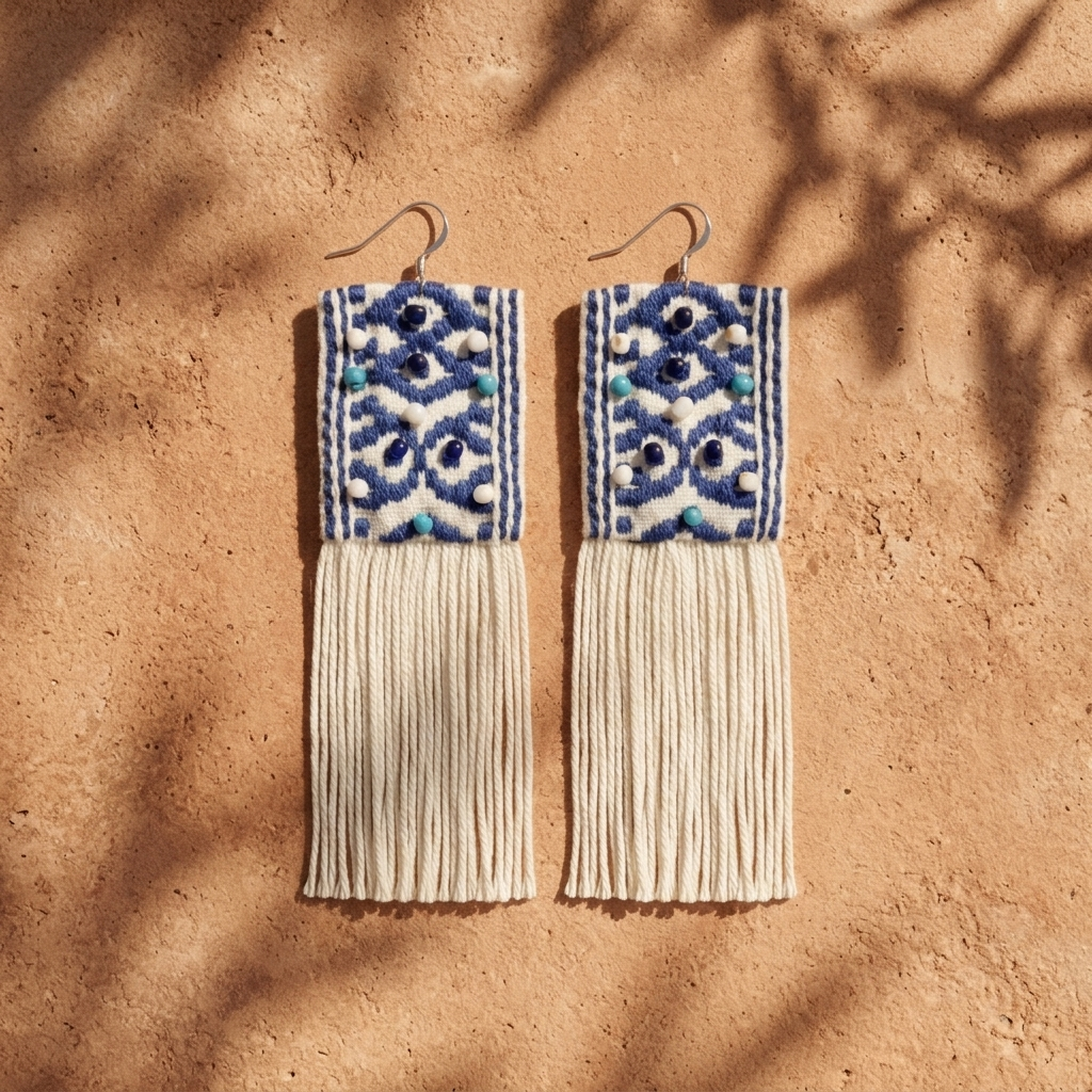 Theodora Long Earrings
