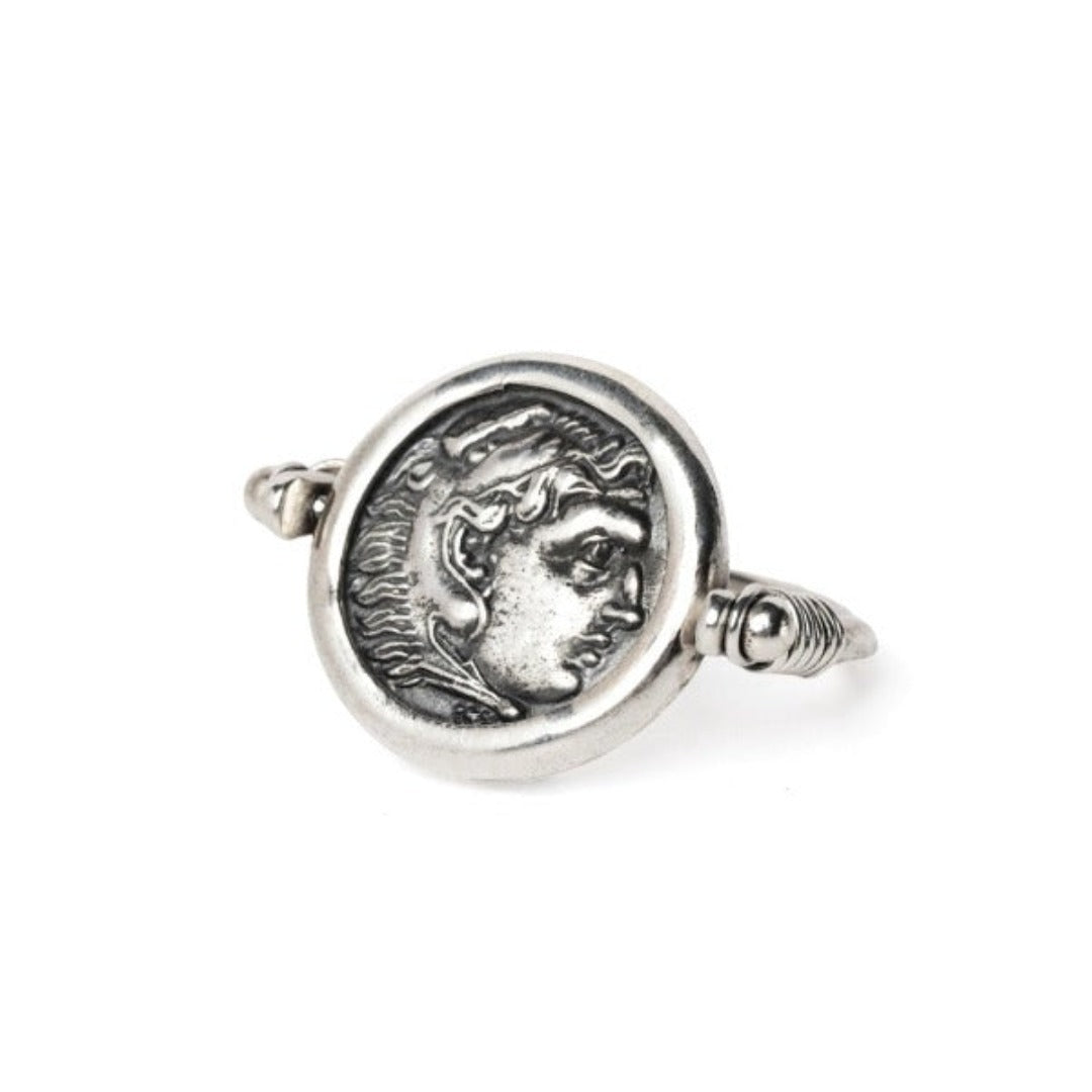 Macedonian Silver Ring G. Alexander