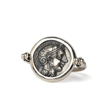 Athena Coin Ring 525 BC
