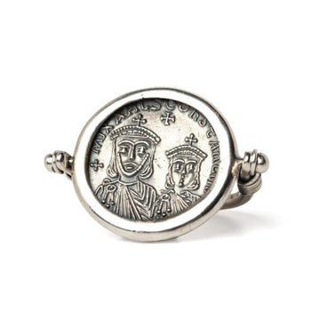 Theofilos Coin Ring