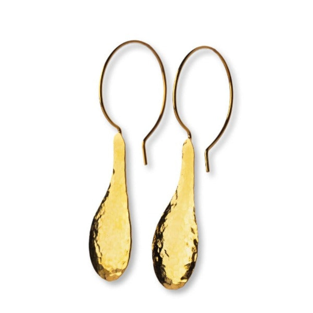 Golden Tear Earrings