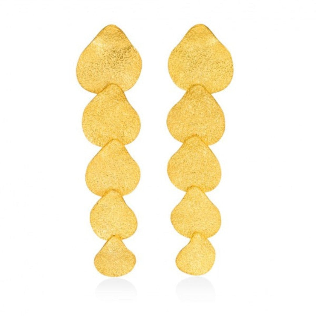 Desert Allure Earrings Long 24K