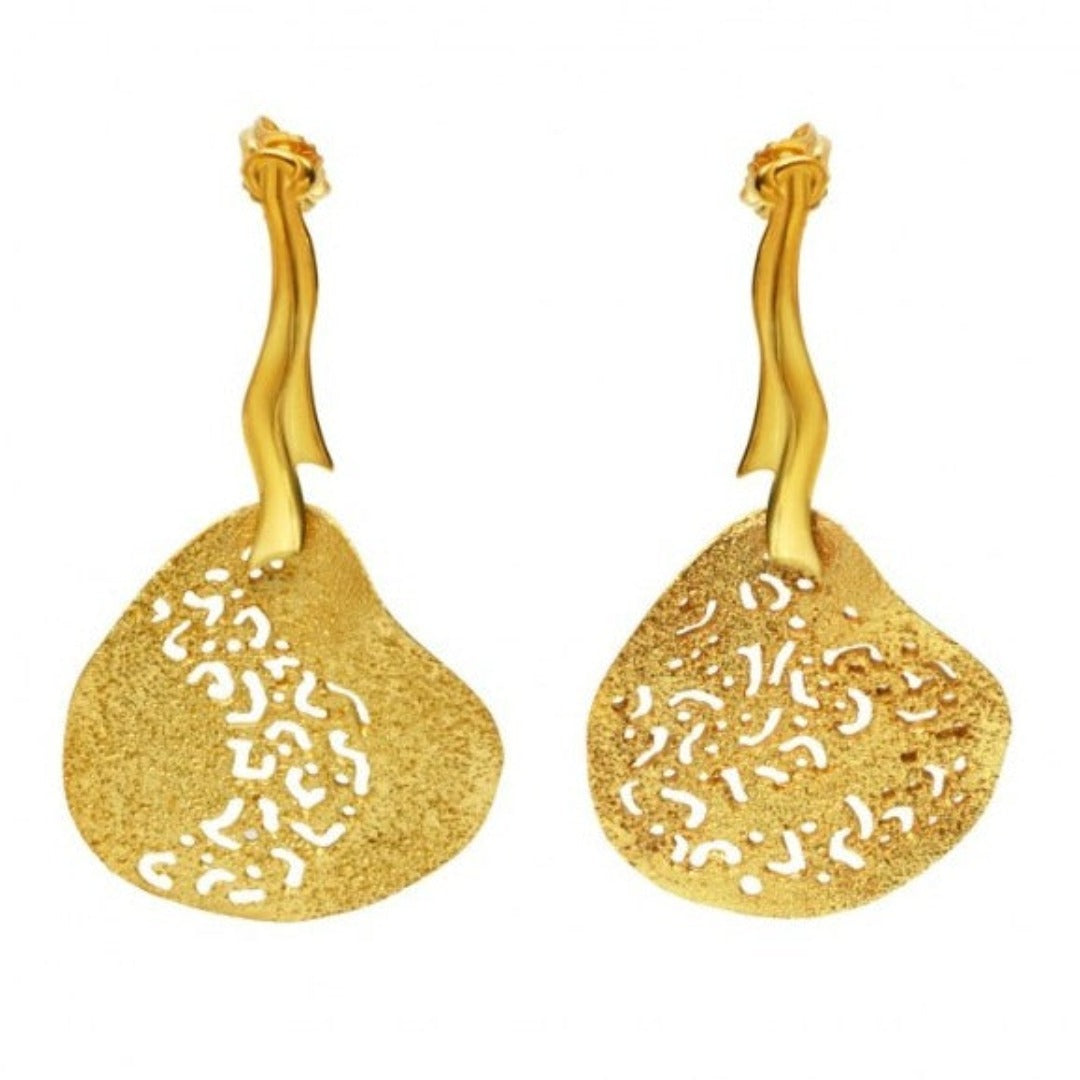 Desert Allure Earrings 24K