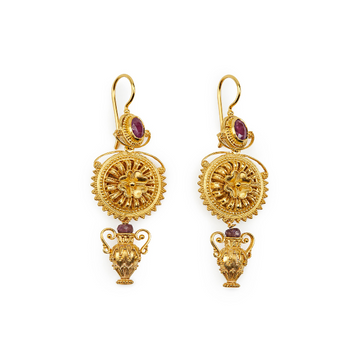 Amphoreas Gold Earrings