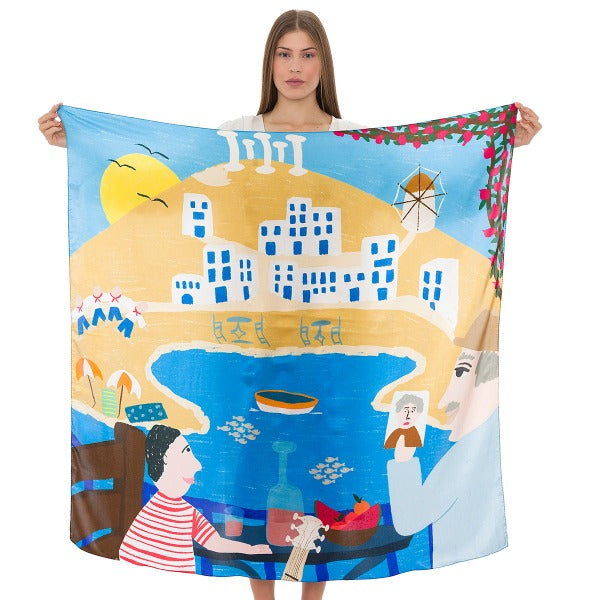 Greece As A Dream Scarf