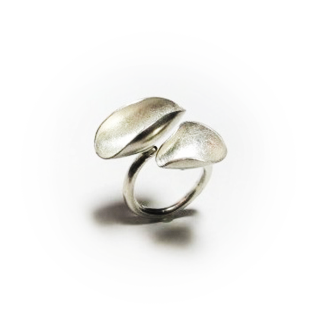 Edem  Adjustable Silver Ring