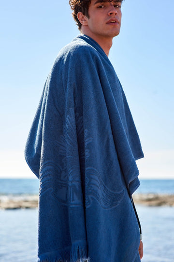 Just Blue Beach Towel