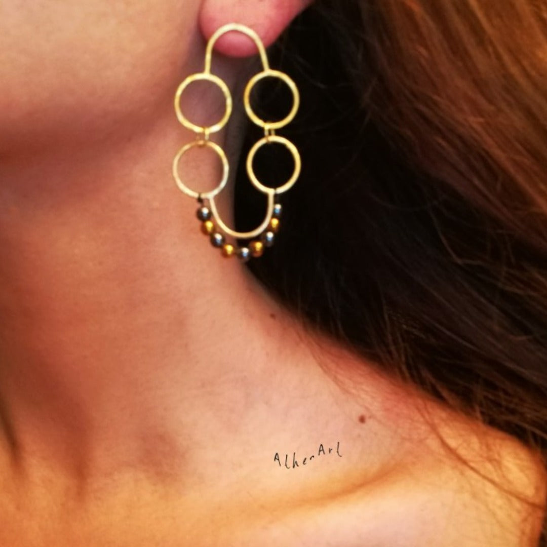 Kali Minimal Lines Earrings