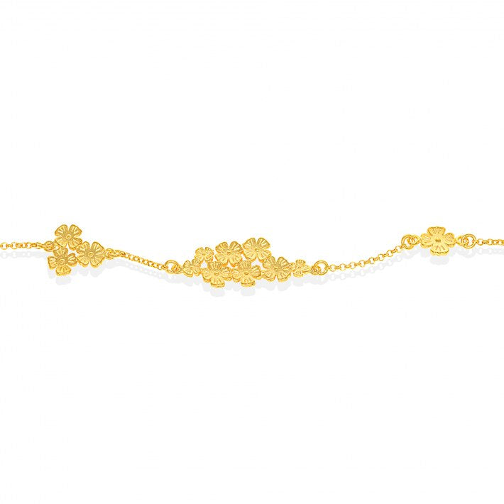 Wildflowers Bracelet 24K